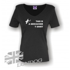 Tričko GEOCACHER T-SHIRT - dámské velikost L